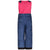 Jupa Beatrice Bib Pants - Little Girls' Blue Denim Print