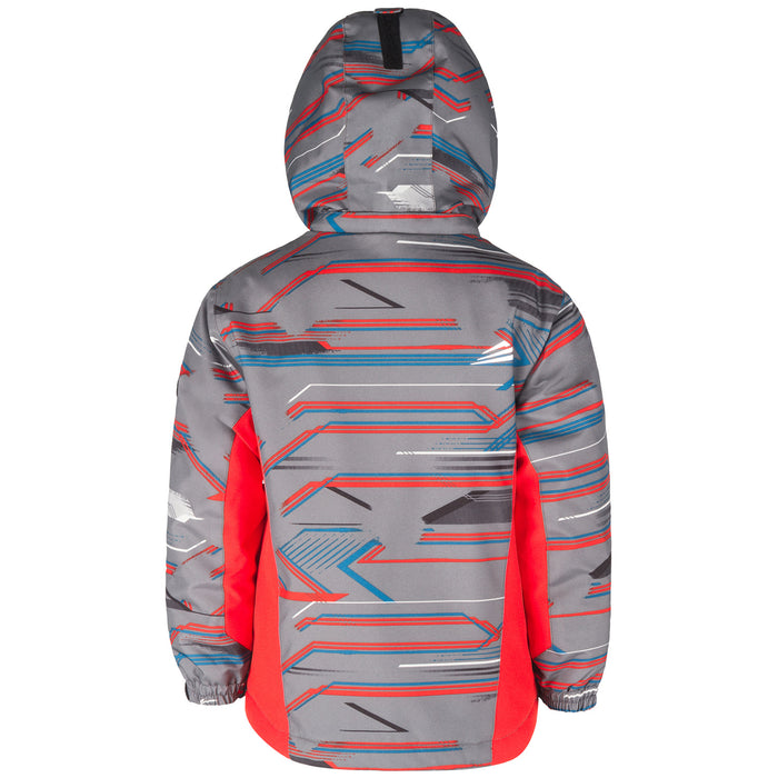 Jupa Liam Jacket - Little Boys' Fiery Red Print