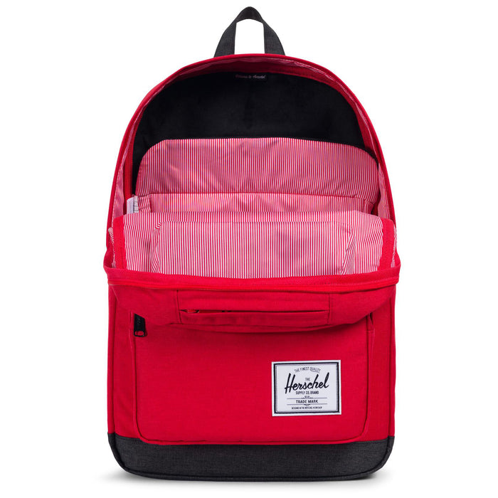 Herschel Supply Co. Pop Quiz Backpack Barbados Cherry Crosshatch/Black