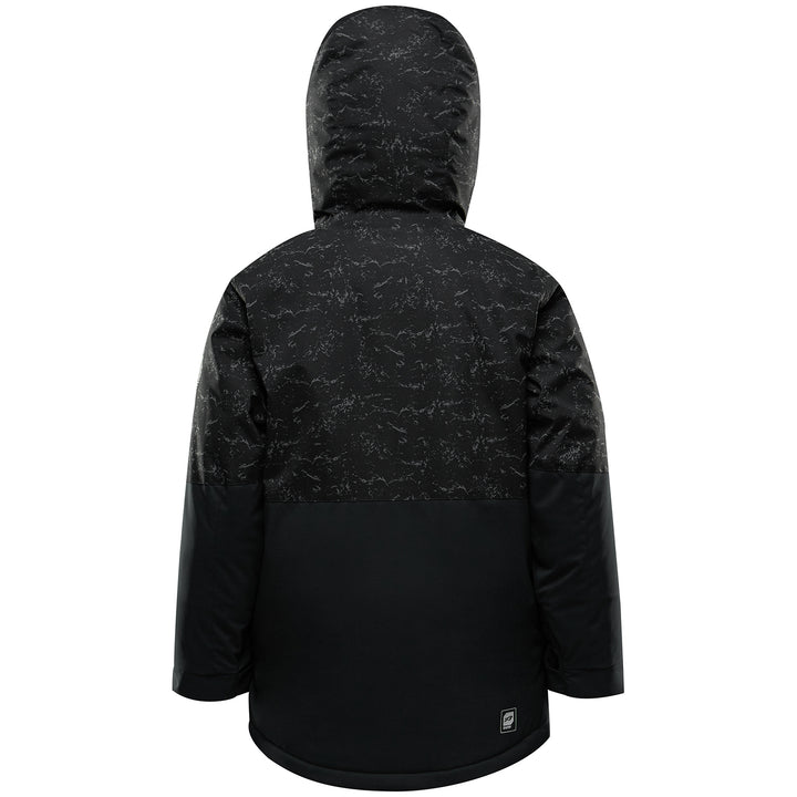 Orage Dub Jacket - Boys' Black Rock Print