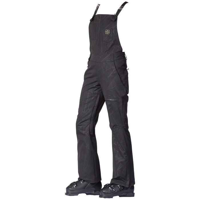 Armada Cassie Overalls - Women's Black Banana Leaf