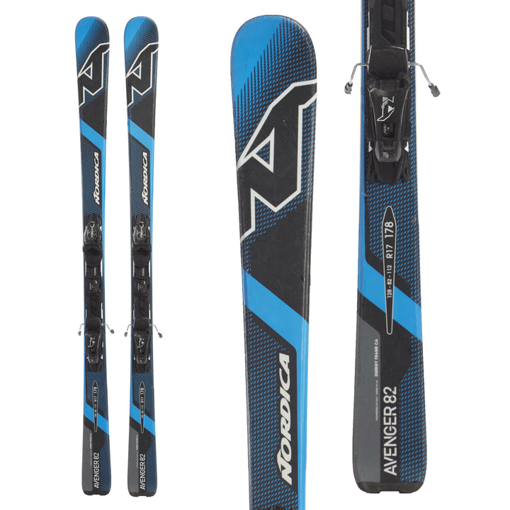 Nordica Avenger 82 EVO Skis + N ADV P.R. Bindings 2016