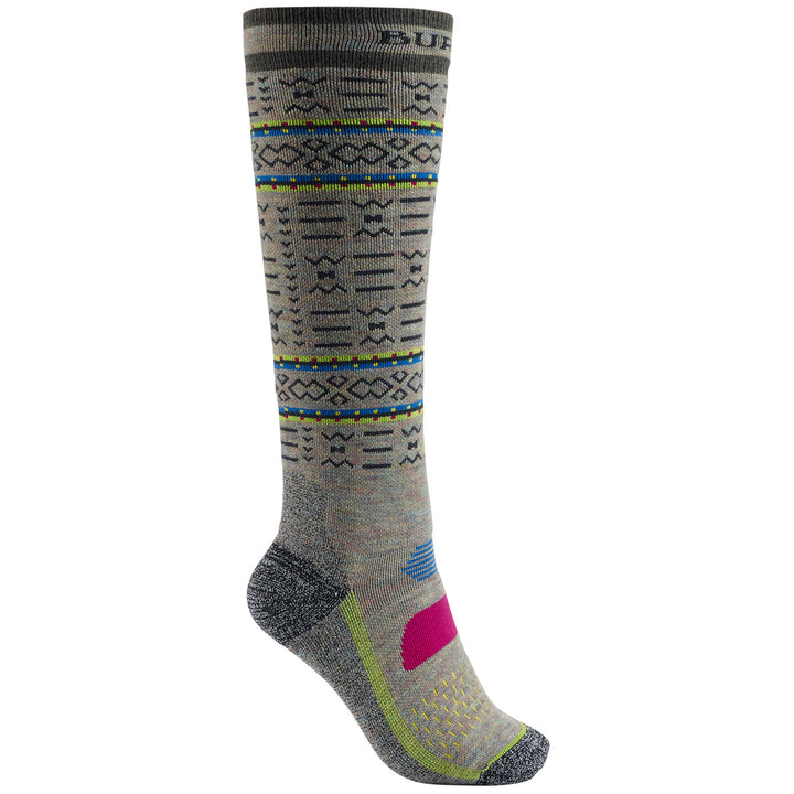 Burton Performance Midweight Socks - Women's Oatmeal Heather