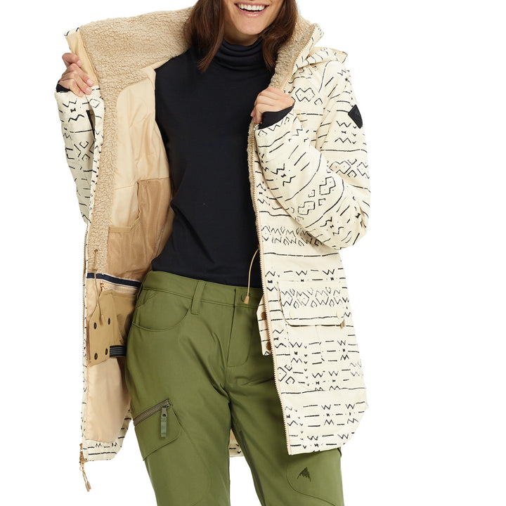 Burton Prowess Jacket - Women's Canvas Bogolanfini