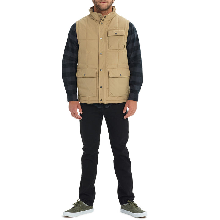 Burton Woodford Vest Kelp