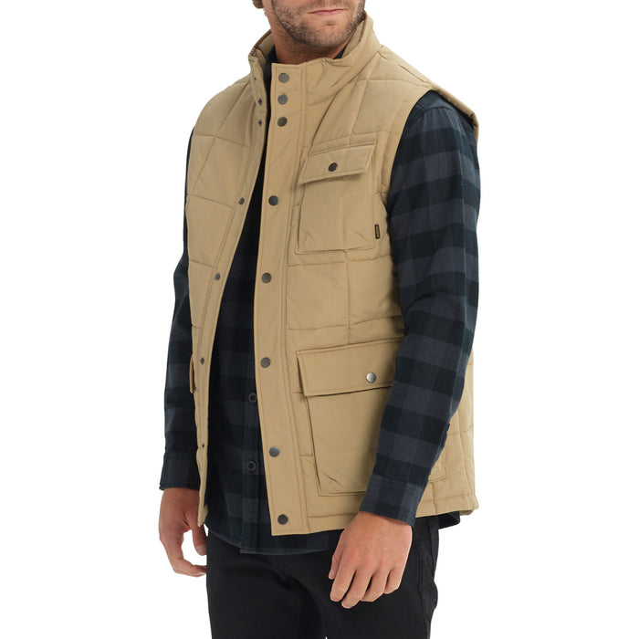 Burton Woodford Vest Kelp