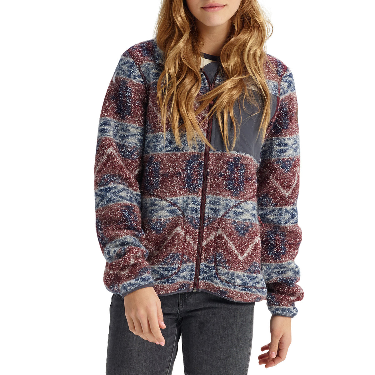 Burton Premium Bombay Jacket - Women's Port Royal Jacquard Stripe