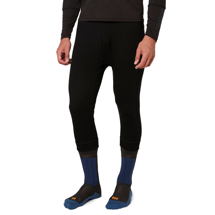 Helly Hansen Lifa Merino 3/4 Boot Top Pants Black