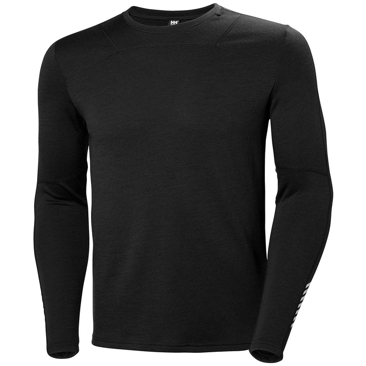 Helly Hansen Lifa Merino Crew Top Black