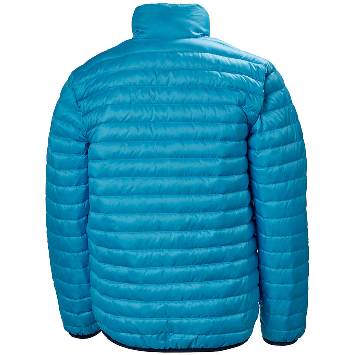 Helly Hansen Barrier Reversible Down Jacket - Girls' Pool Blue