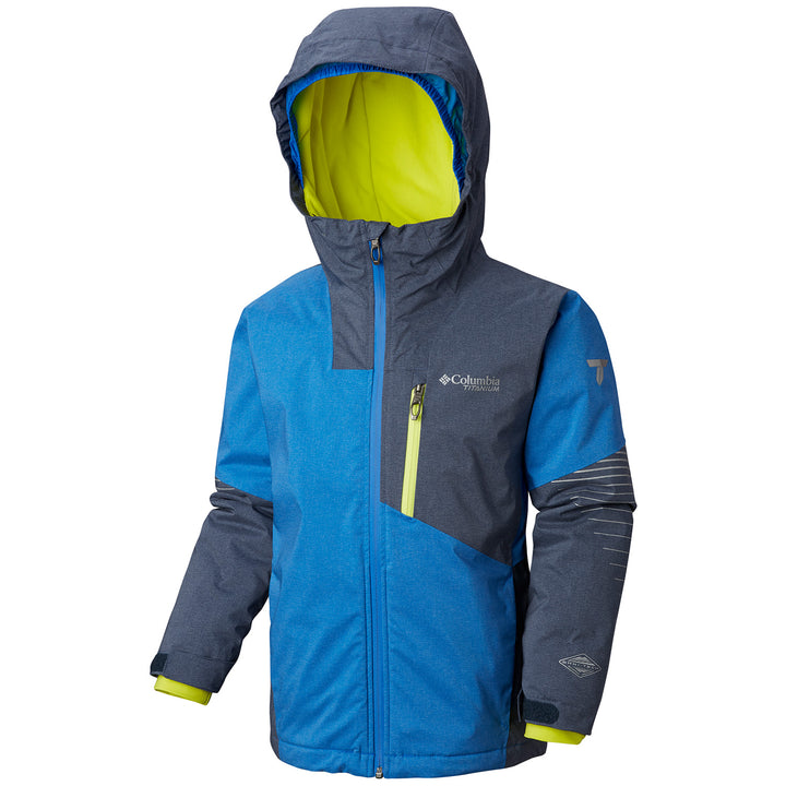 Columbia Rad to the Bone Jacket - Boys' Super Blue, Collegiate Navy, Zour
