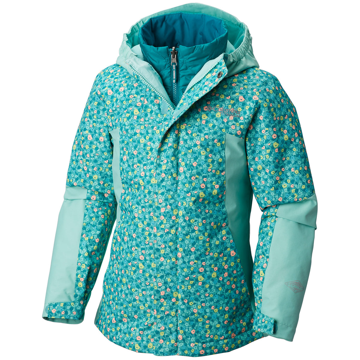 Columbia Whirlibird II Jacket - Girls' Pixie Floral Print, Pixie
