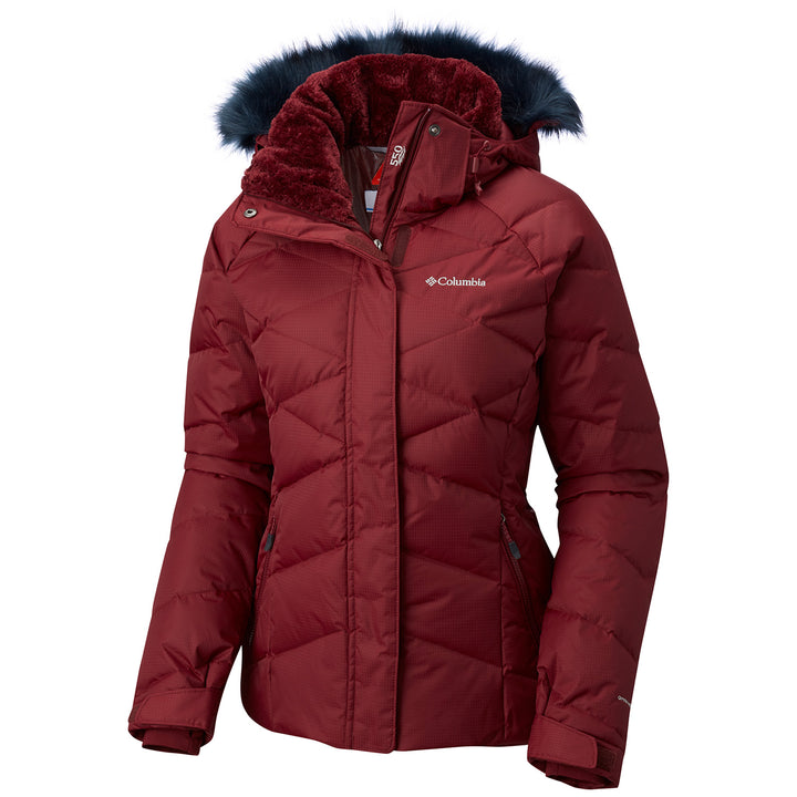 Columbia Lay D Down II Jacket - Women's Rich Wine Dobby/Nocturnal Fur