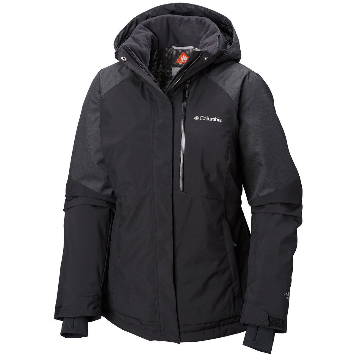 Columbia Wildside Jacket - Women's Black/Charcoal Heather