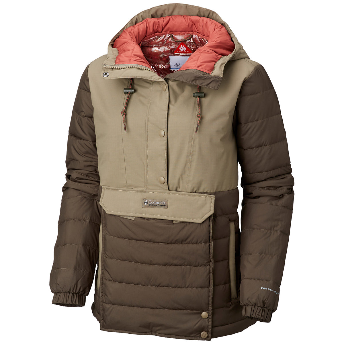 Columbia Norwester II Jacket Jacket - Women's Peatmoss/Sage/Rose Dust