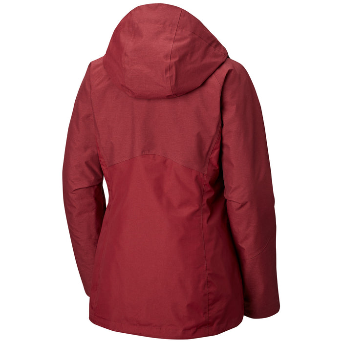 Columbia Sunrise Summit Interchange Jacket - Women's Rich Wine/Rich Wine Crossdye/Red Mercury