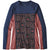 Patagonia Micro Swell Rashguard - Women's Fireside Folk: Navy Blue