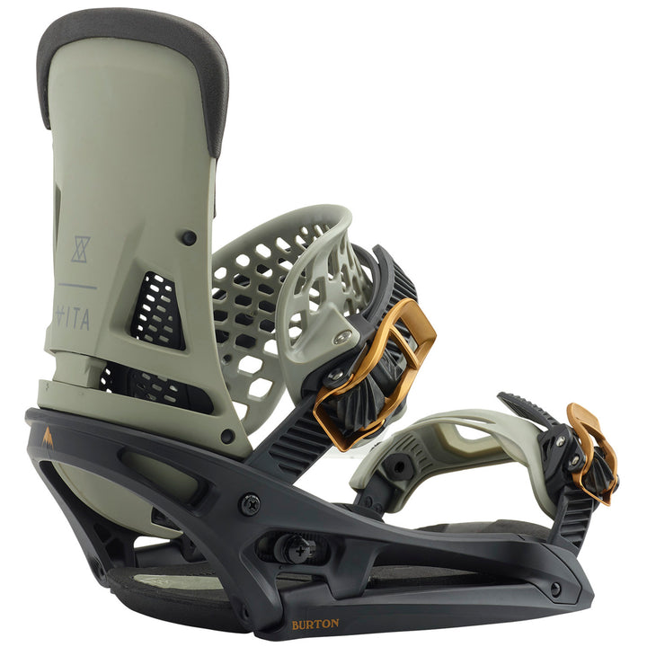 Burton Malavita EST Snowboard Bindings 2023 Black/Gray