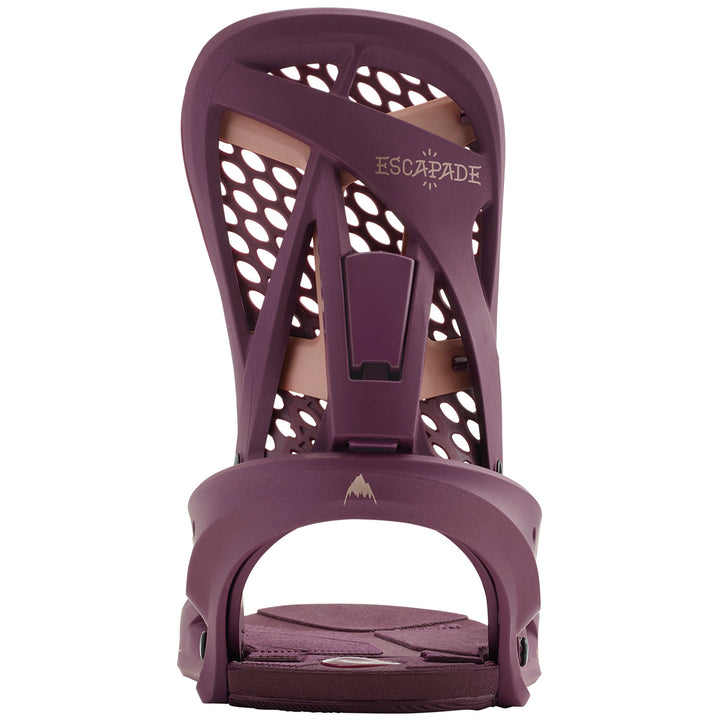 Burton Escapade Snowboard Bindings - Women's 2022 Wine Girl Wasted