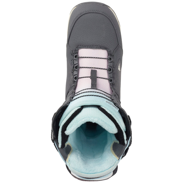 Burton Limelight Snowboard Boots - Women's 2019 Gray/Malibu