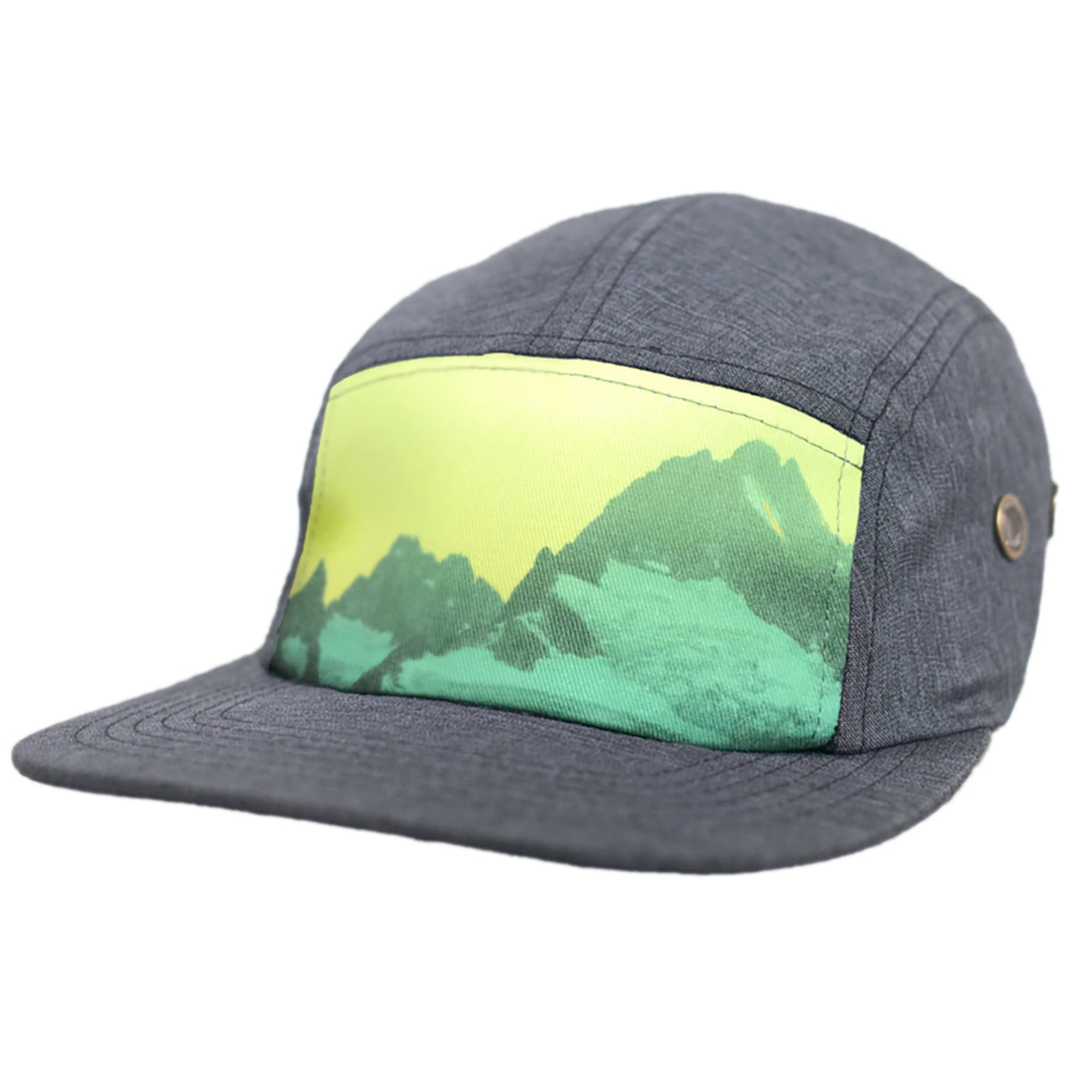 Spacecraft Alpine Glow 5-Panel Hat Charcoal