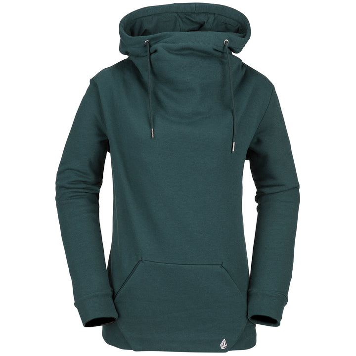 Volcom Walk On By High Neck Hoodie - Women's Evergreen
