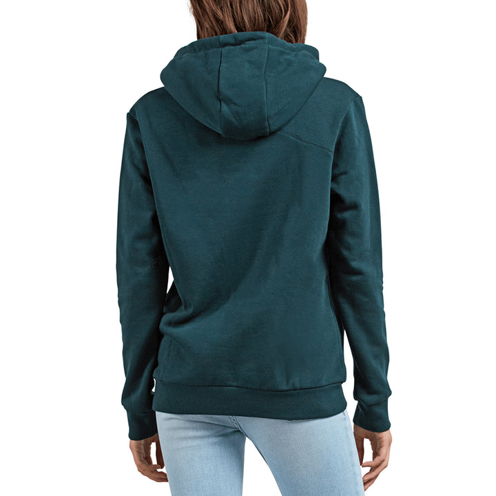 Volcom Walk On By High Neck Hoodie - Women's Evergreen