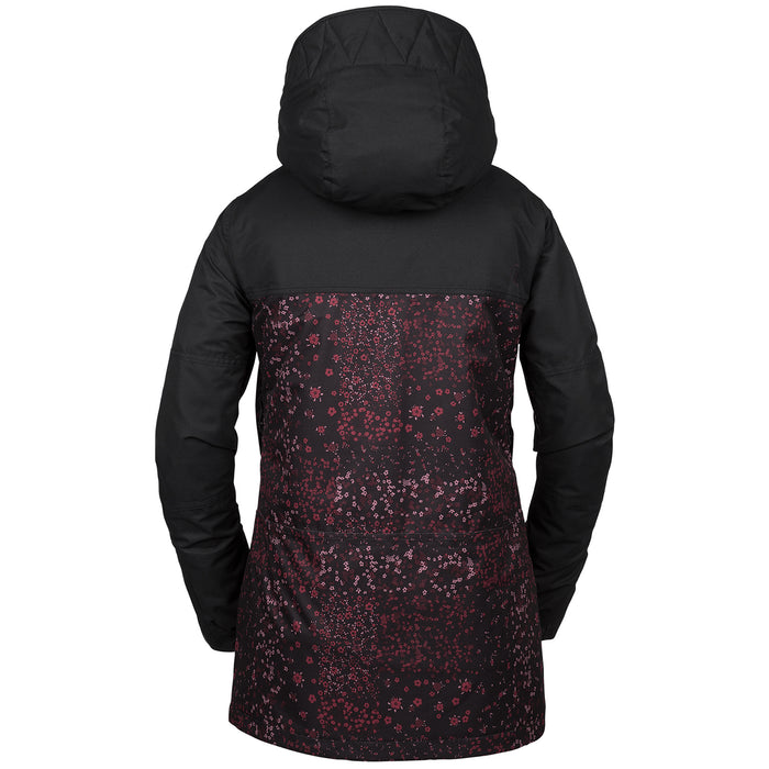 Volcom Vault 3-In-1 Jacket - Women's Black Floral Print
