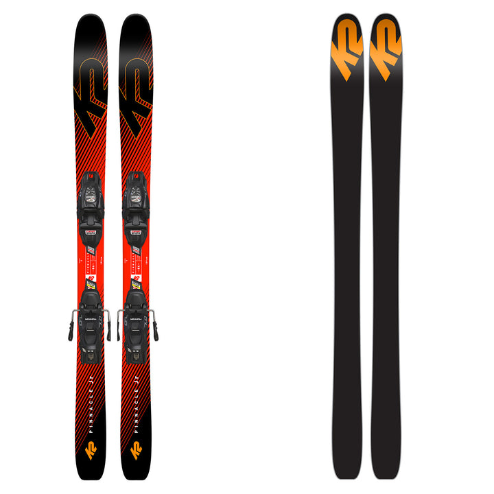 K2 Pinnacle Jr Skis + Marker FDT 7.0 Bindings - Boys' 2019