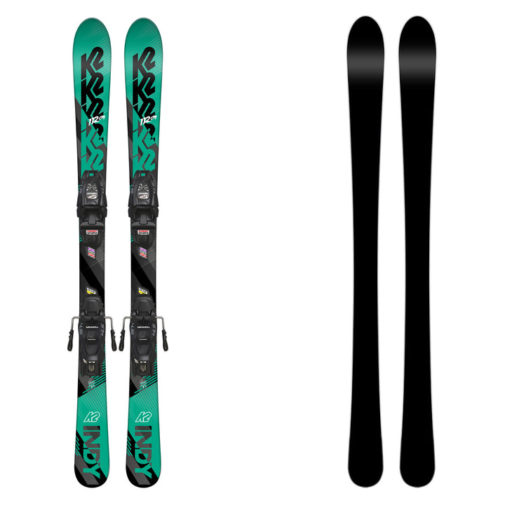 K2 Indy Skis + Marker FDT 7.0 Bindings - Kids' 2019