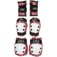 187 Junior Six Pack Skateboard Pad Set - Little Kids' Pink::Pink