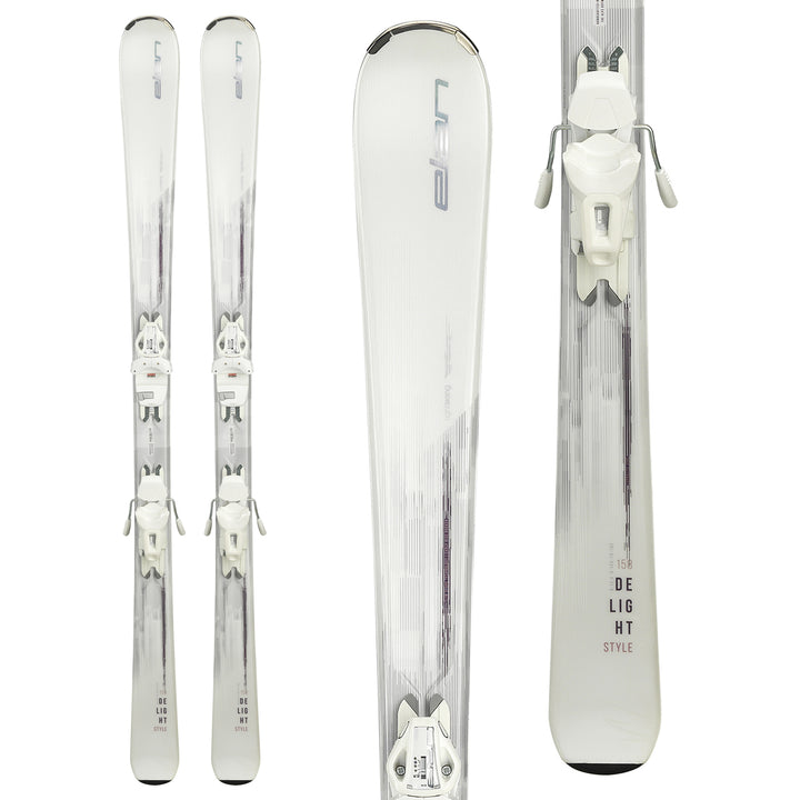 Elan Delight Style Skis + ELW 9.0 Bindings - Women's 2019