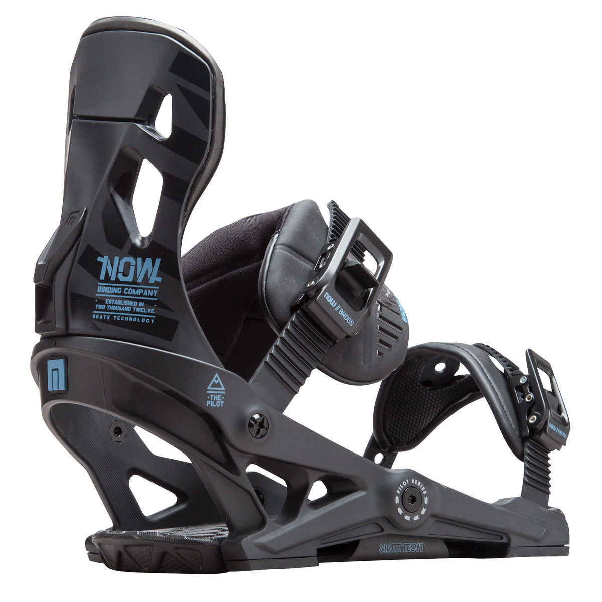 Now Pilot Snowboard Bindings 2019 Black