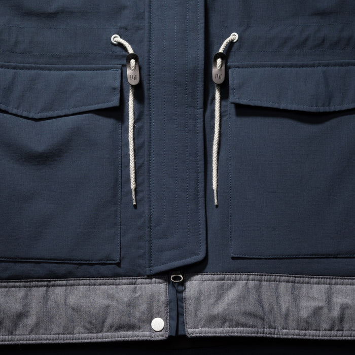 Holden Shelter Jacket - Women's Navy/Chambray Detail 2 View