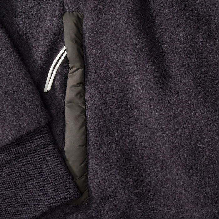 Holden Sherpa Hybrid Zip Up Hoodie - Women's Shadow