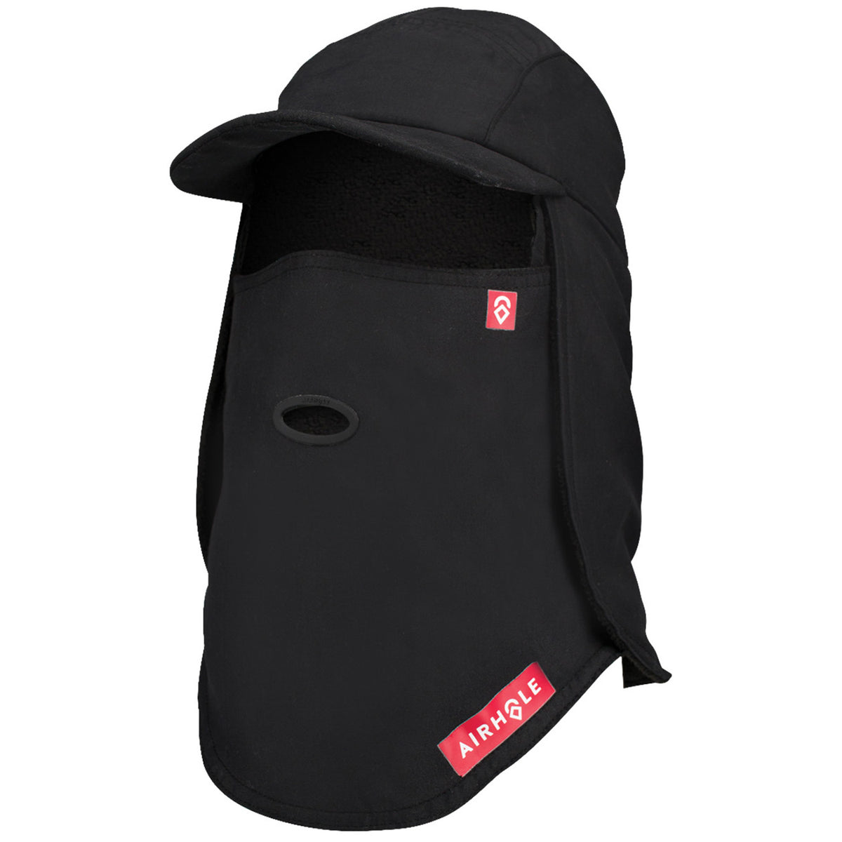 Airhole 5 Panel Tech Hat Balaclava Black