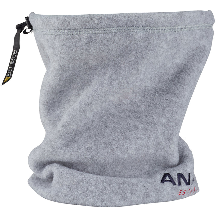 Analog Fleece Neck Warmer Gray Heather