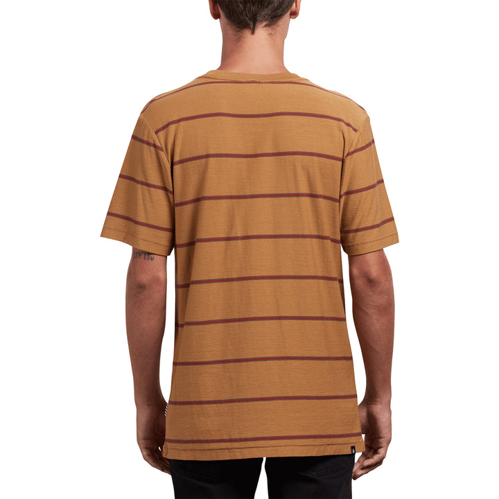 Volcom Randal Crew Shirt Old Gold