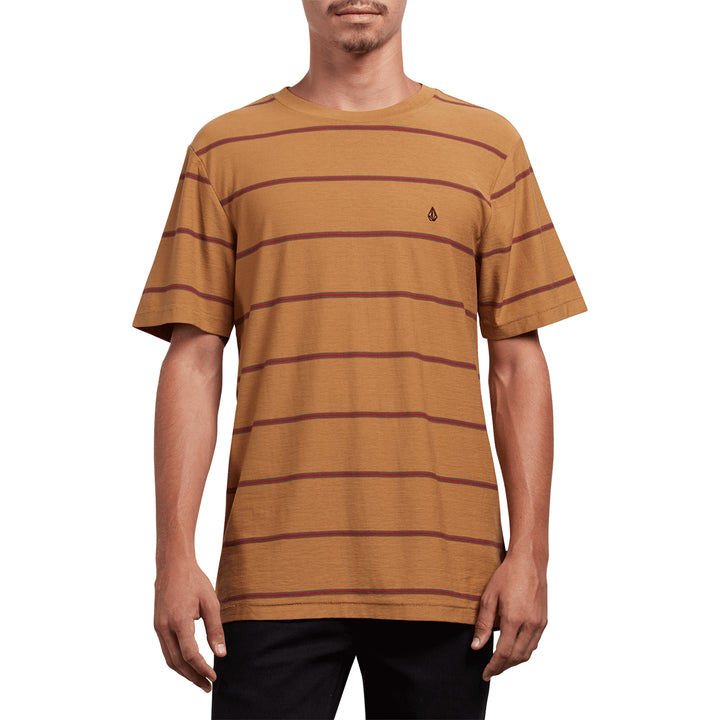 Volcom Randal Crew Shirt Old Gold