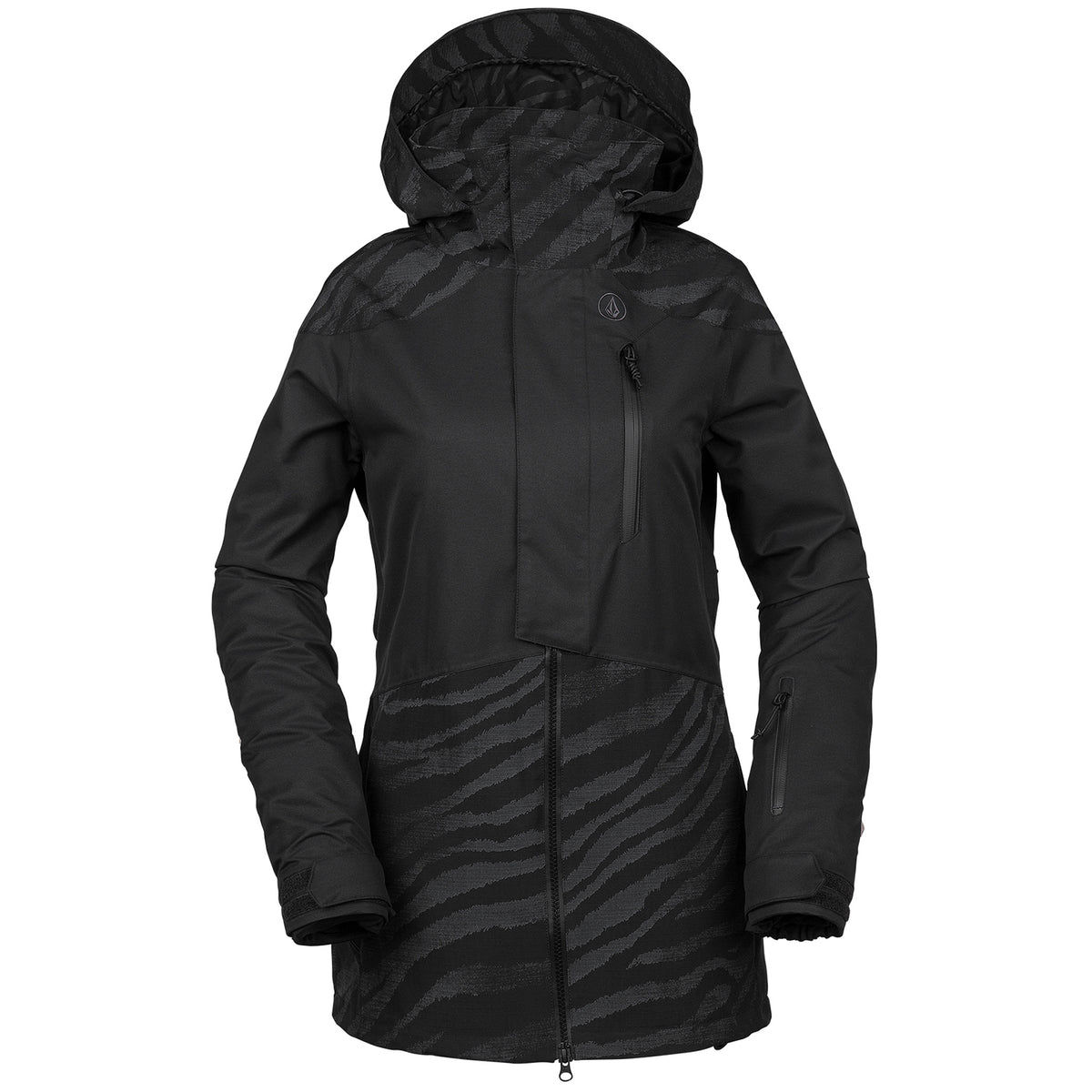 Volcom Pine 2L TDS® Jacket - Women's Black on Black