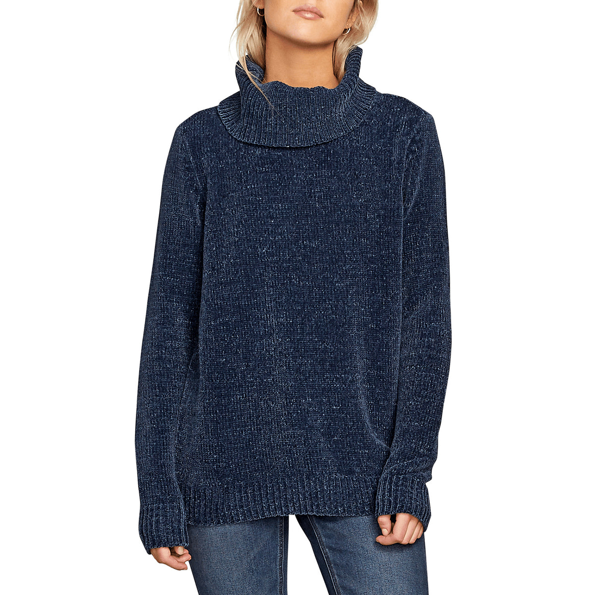 Volcom Cozy On Over Sweater - Women's Sea Navy