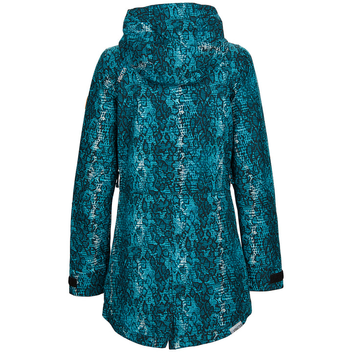 Nikita Hollyhock Jacket - Women's Teal Snakeskin