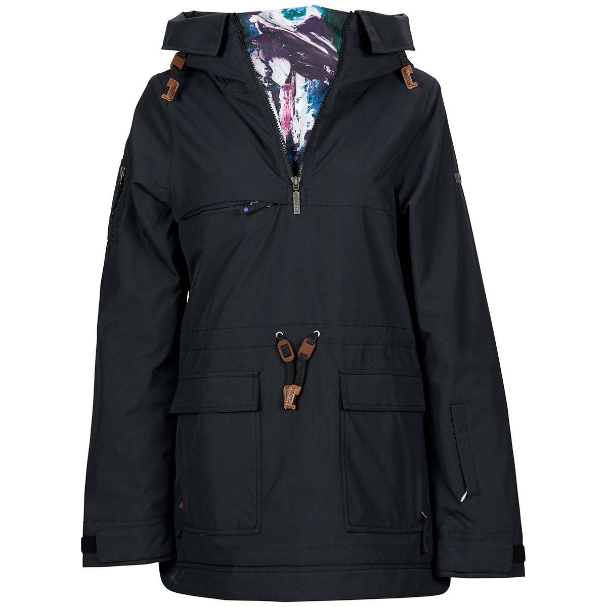 Nikita Hemlock Jacket - Women's Black/Paint Palette