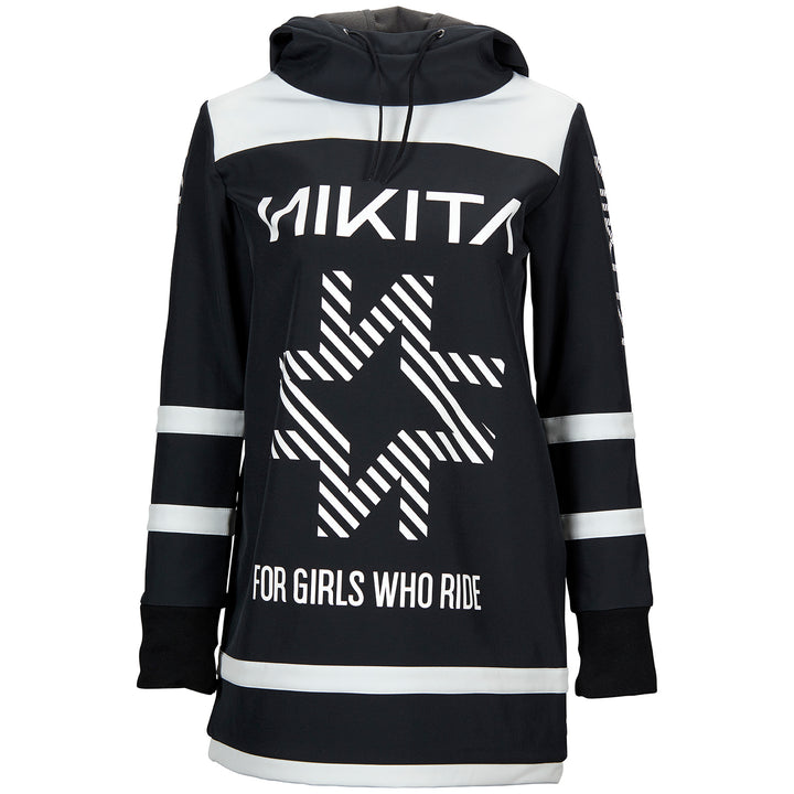Nikita Radio Pull-Over Hoodie - Women's Black/White