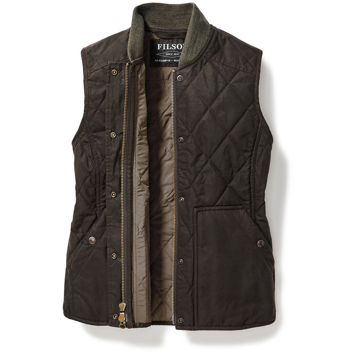 Filson Quilted Field Vest - Women's Coyote Brown