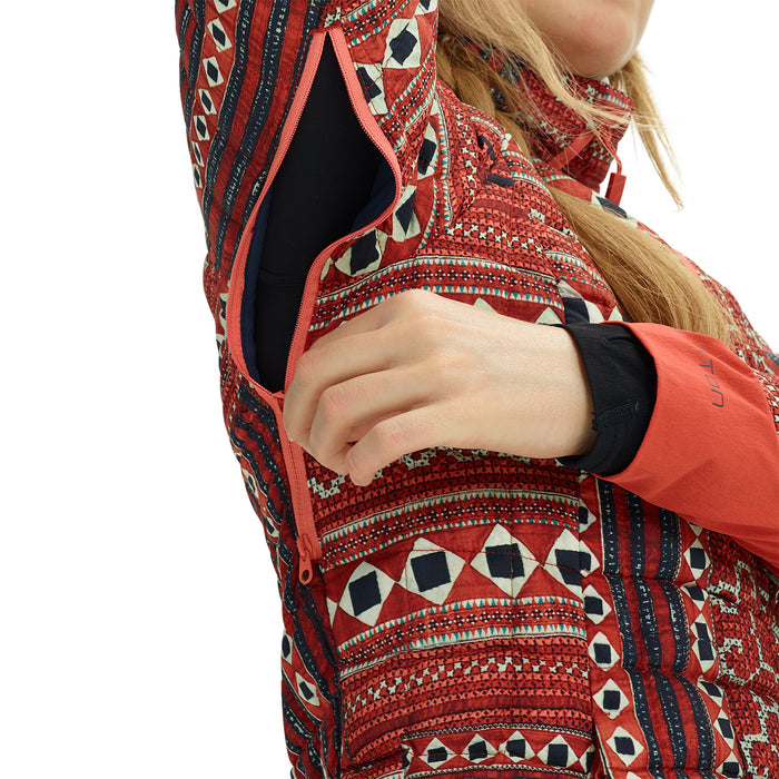 Burton AK Baker Lite Down Jacket - Women's Red Kimono