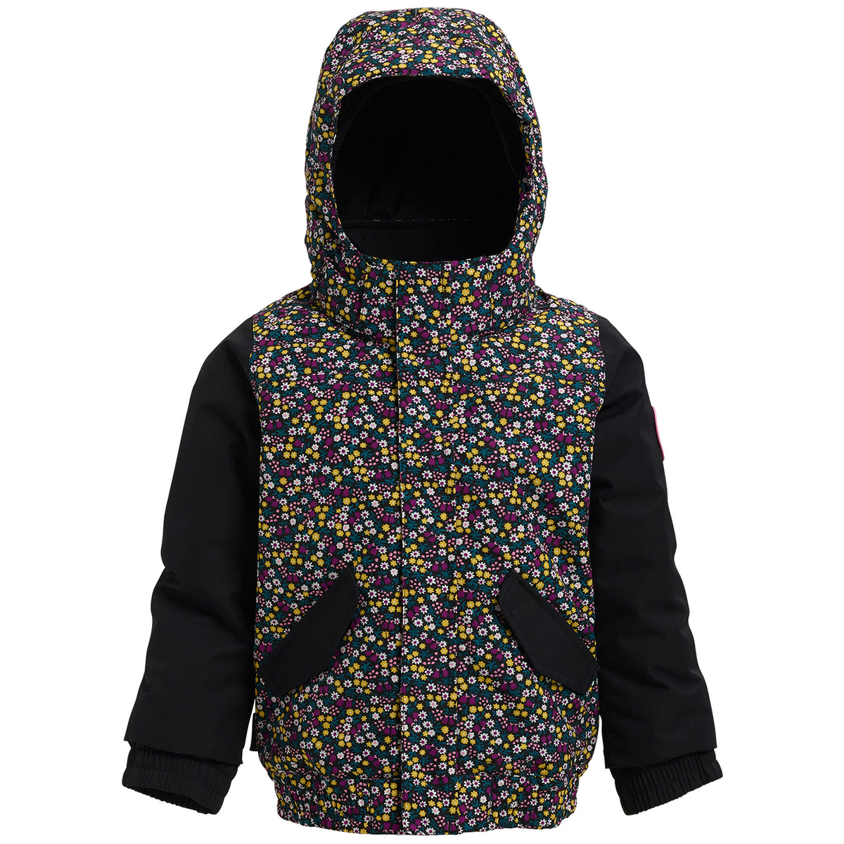 Burton Minishred Whiply Jacket - Little Girls' Forget Me Not/True Black