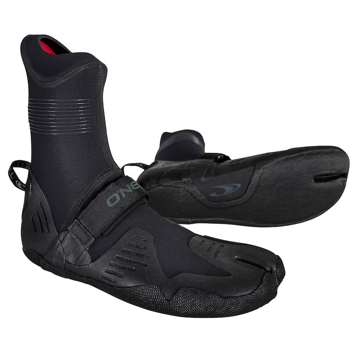 O'Neill 3/2 Psycho Tech Split Toe Wetsuit Boots Black