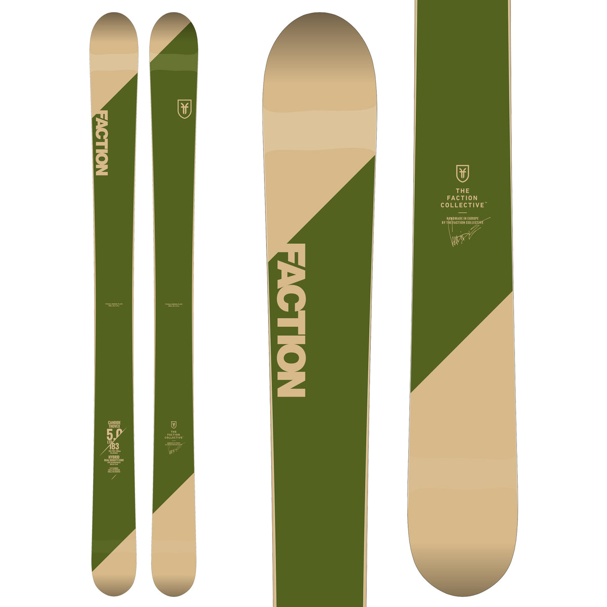 Faction Candide 5.0 Skis 2019