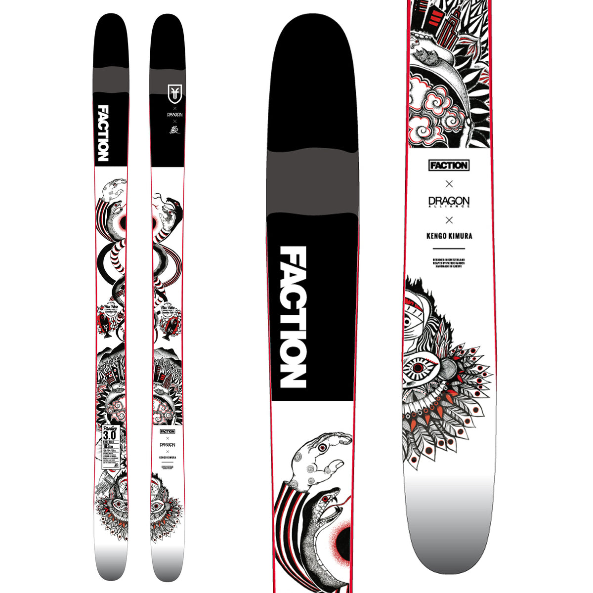Faction Prodigy 3.0 Collab Skis 2019